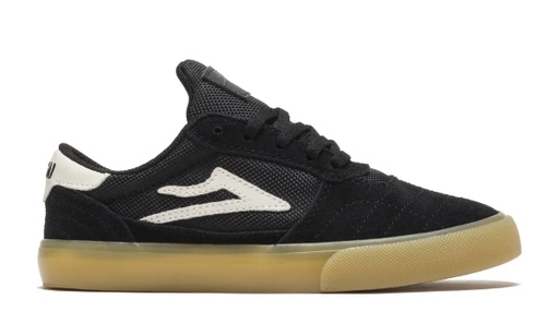 LAKAI CAMBRIDGE KIDS SHOES - BLACK/GLOW/SUEDE