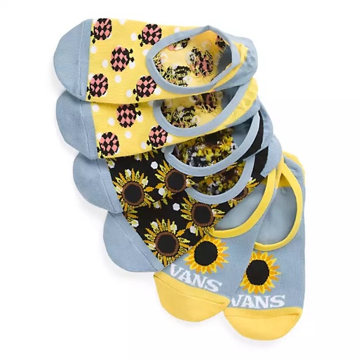 BAS VANS SUNFLOWER MIX CANOODLE CANOODLE PK3 - NOIR/ASHLEY BLUE