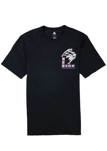 BURTON MACATOWA SHORT SLEEVE TEE - TRUE BLACK