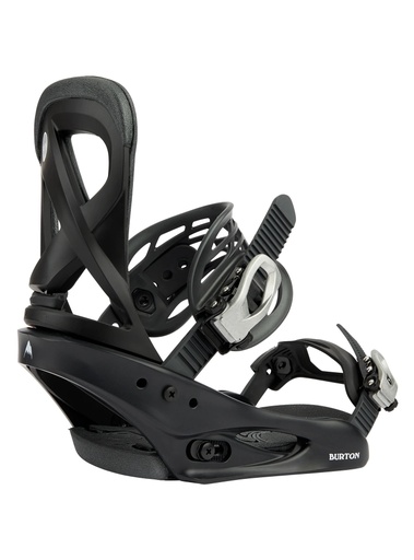 BURTON WOMEN'S SCRIBE RE:FLEX SNOWBOARD BINDINGS - BLACK