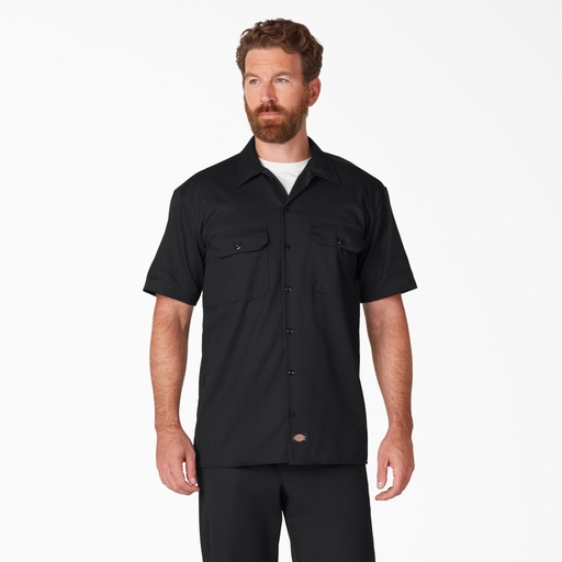 CHEMISE DICKIES SHORT SLEEVE WORK SHIRT - NOIR