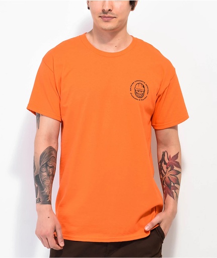 SPITFIRE HARDHEAD SHORT SLEEVE TEE - ORANGE