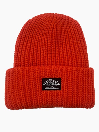 TUQUE NOTICE THE RECKLESS SUNSET BEANIE - ORANGE