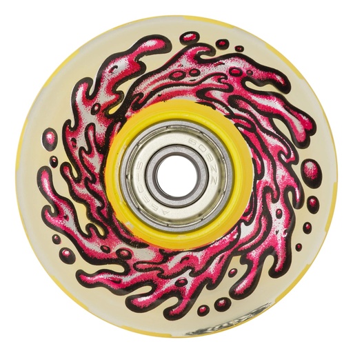 SLIME BALLS WHEELS LIGHT UPS OG SLIME 78A 60mm - RED/YELLOW