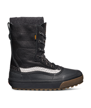 VANS STANDARD™ ZIP SNOW MTE™ BOOTS - BRYAN IGUCHI BLACK/DARK GUM