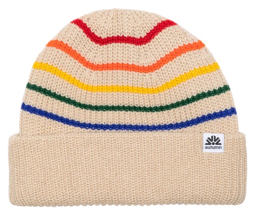 TUQUE AUTUMN RETRO BEANIE - NATURAL
