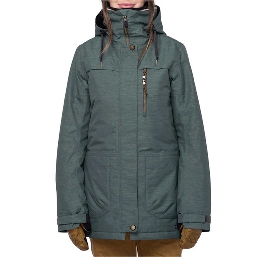 686 WOMEN'S SPIRIT INSULATED JACKET - GOBLIIN GREEN HEATHER