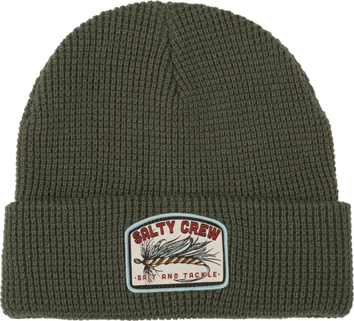 SALTY CREW COASTAL BEANIE - MOSS