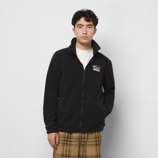 VANS POLAR FLEECE FULL ZIP - BLACK
