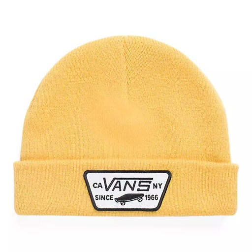 VANS BOYS MILFORD BEANIE - YOLK YELLOW