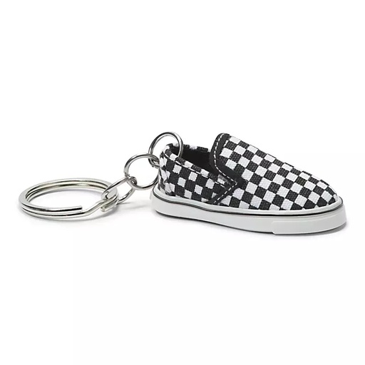 PORTE CLÉS VANS SLIP-ON KEYCHAIN - NOIR/BLANC