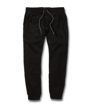 VOLCOM FRICKIN SLIM JOGGER PANTS BOYS - BLACK