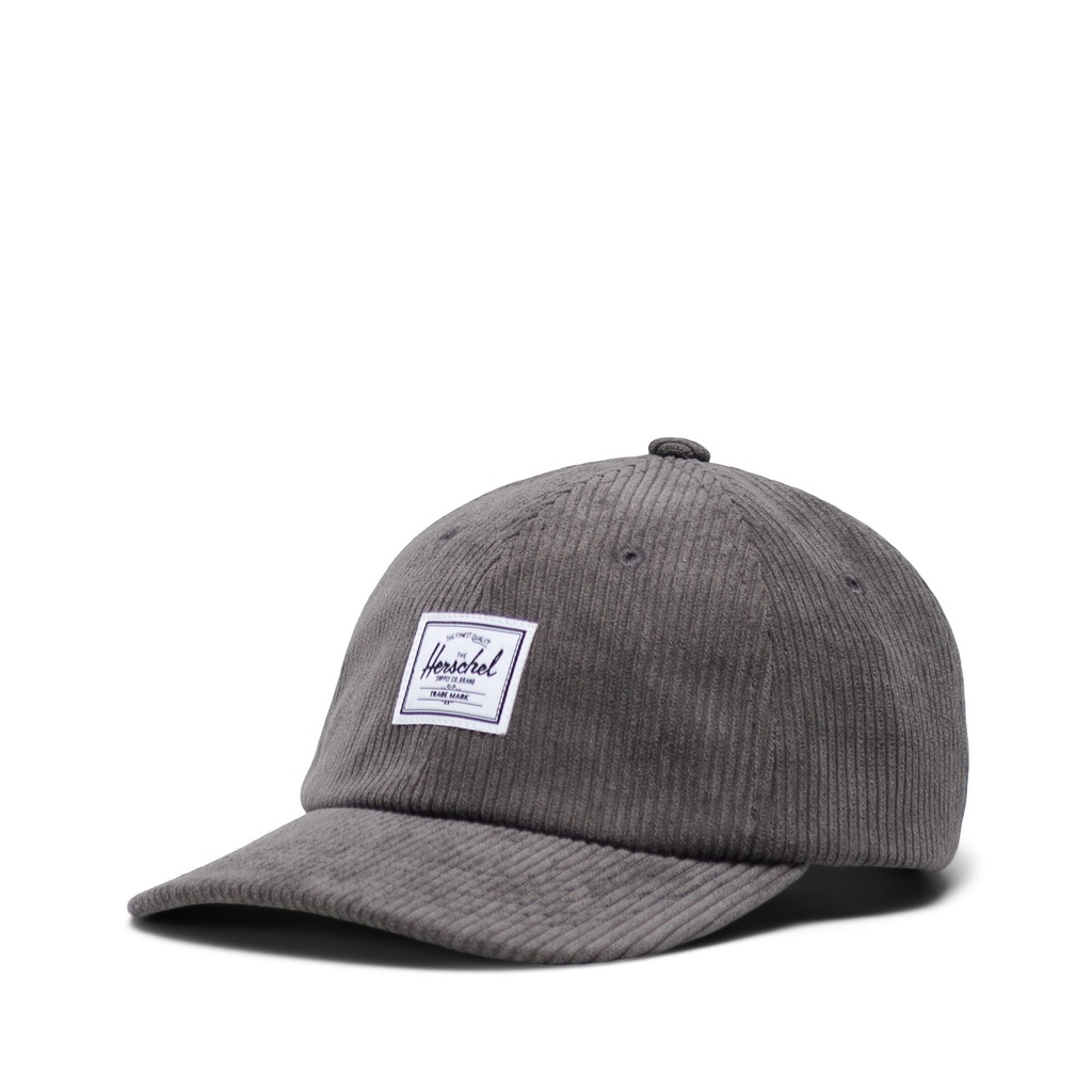 HERSCHEL SYLAS CORDUROY HAT - COOL GREY