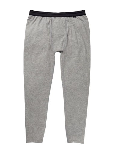 BURTON BASE LAYER MIDWEIGHT PANT - GRAY HEATHER
