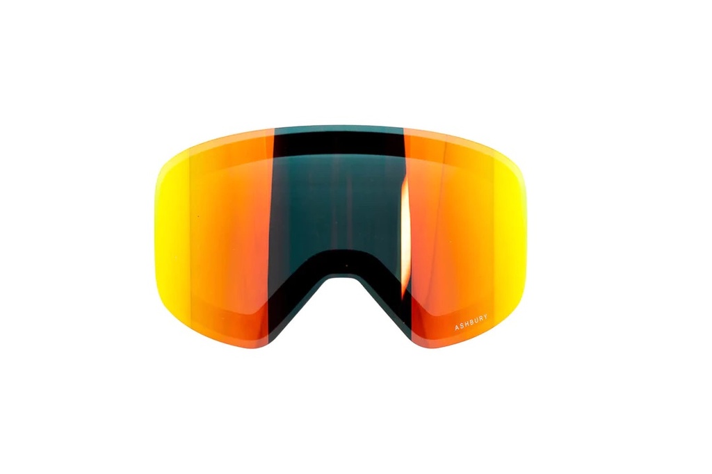 LENTILLE ASHBURY HORNET RED MIRROR LENS