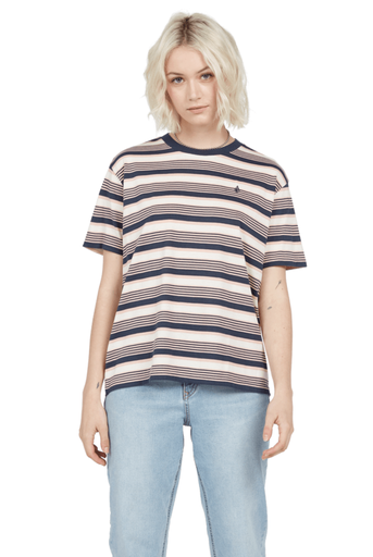 VOLCOM WOMEN'S PARTY PACK SHORT SLEEVE TEE - HAZEY PINK