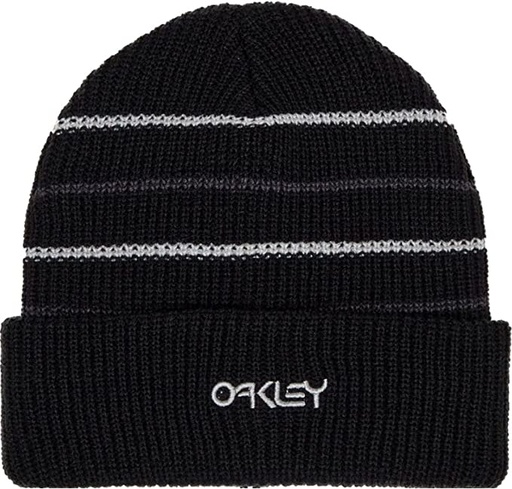 TUQUE OAKLEY B1B STRIPE BEANIE - NOIR