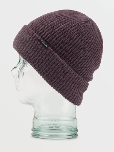 TUQUE VOLCOM POLAR LINED BEANIE - NOIR/PLUM