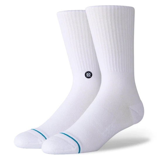 STANCE SOCKS CLASSIC CREW - ICON WHITE