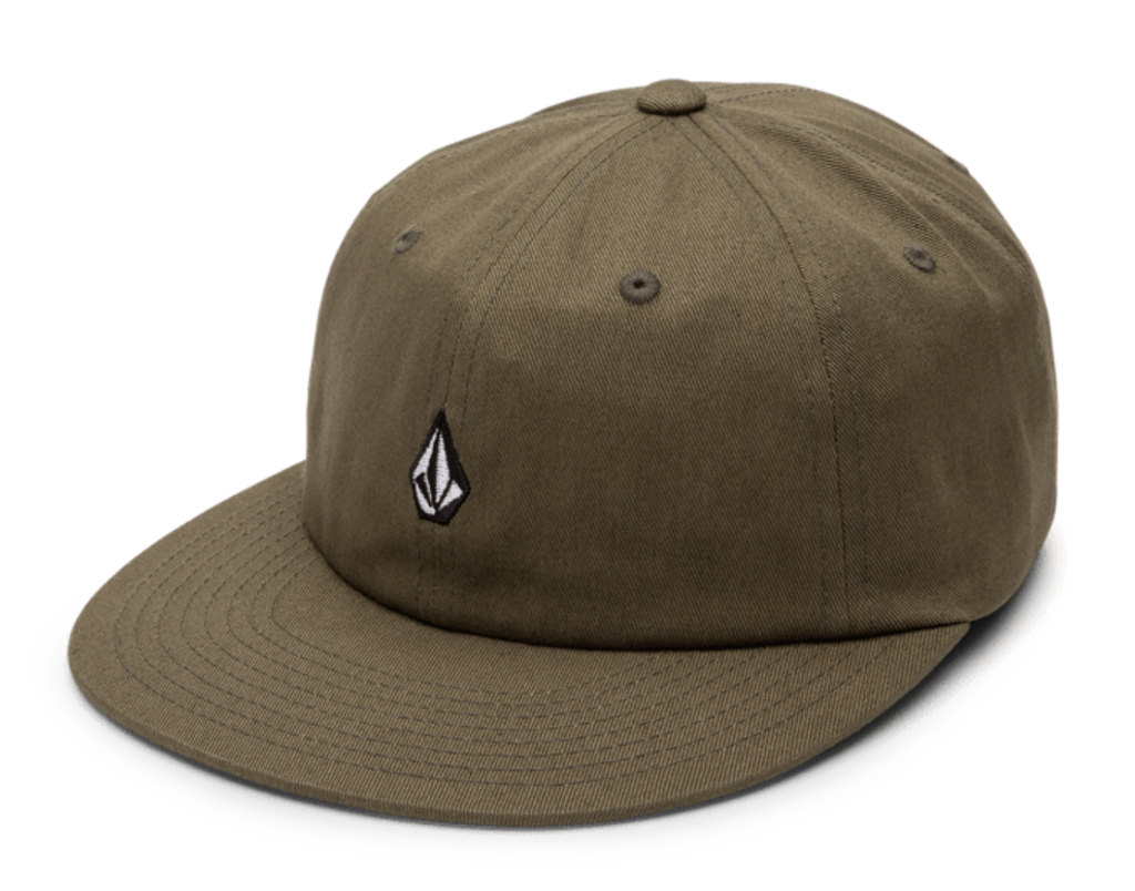 VOLCOM FULL STONE DAD HAT - MILITARY