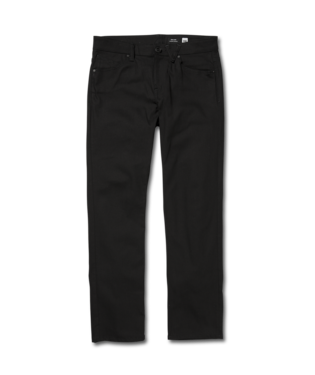 JEANS VOLCOM SOLVER DENIM - BLACK ON BLACK (BKB)