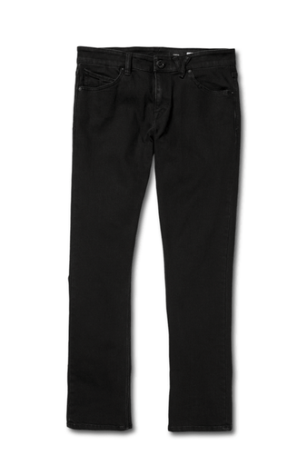 VOLCOM VORTA DENIM JEANS - BLACKOUT (BKO)