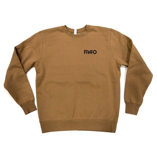 Coton Ouaté Crewneck 5-0 Sharpie - Sandstone