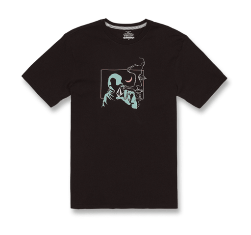 VOLCOM SKATE VITALS AXEL SHORT SLEEVE TEE - BLACK