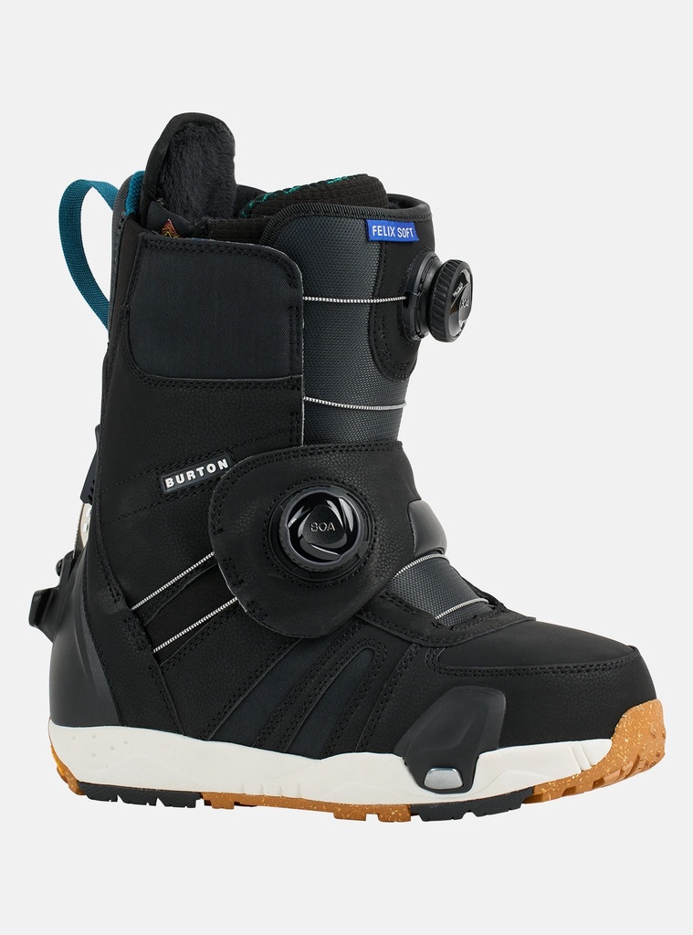 BURTON WOMEN'S FELIX STEP ON SNOWBOARD BOOTS - BLACK