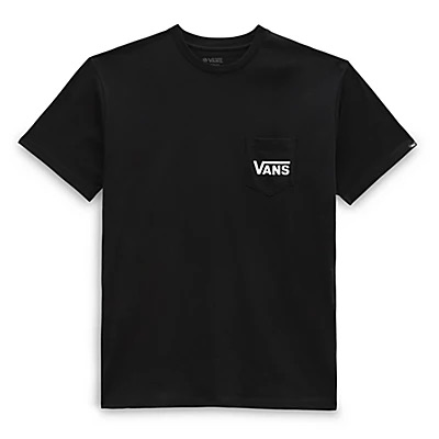 VANS CIRCLE SIDESTRIPE SHORT SLEEVE TEE - BLACK