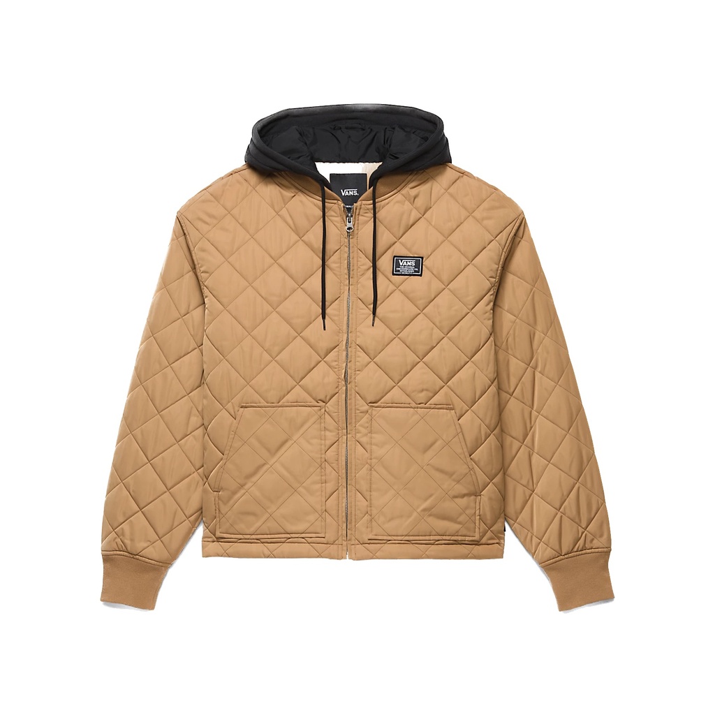 MANTEAU VANS BOOM BOOM 66 HOOD BOMBER POUR FEMME - TABACCO BROWN
