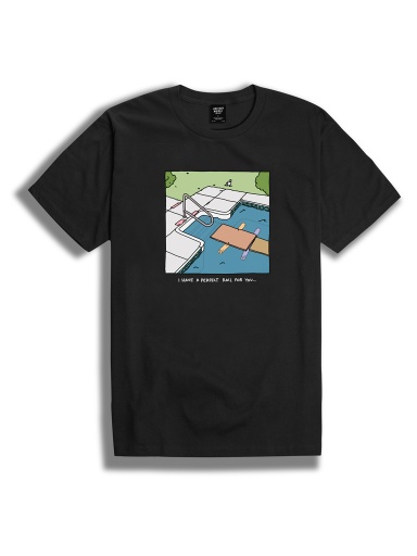 BROTHER MERLE SHORT SLEEVE TEE PERFECT POOL RAIL - BLACK