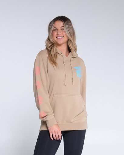 SALTY CREW WOMEN'S KELP FOREST BOYFRIEND HOODY - SANDSTONE