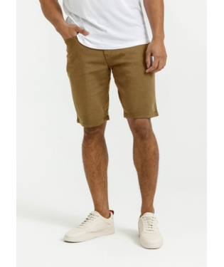 DUER NO SWEAT SHORT RELAXED - TOBACCO