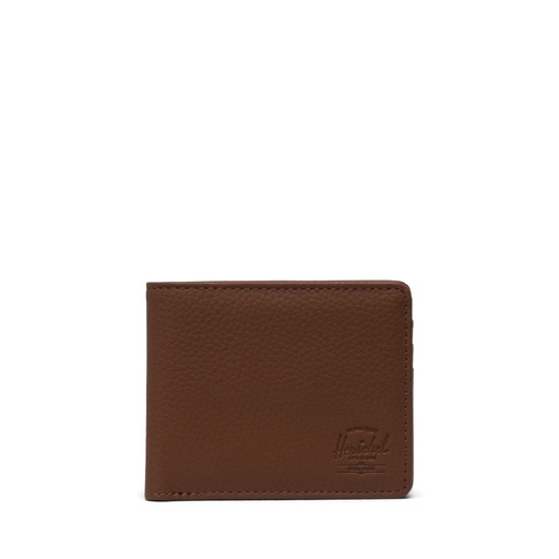 HERSCHEL ROY VEGAN LEATHER - SADDLE BROWN