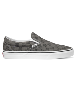 VANS CLASSIC SLIP-ON MONOGRAM - PEWTER
