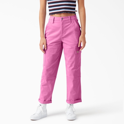 Pantalon Dickies Cropped Cargo Pants pour femme - Wild Rose