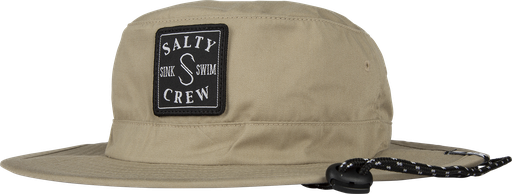 CHAPEAU SALTY CREW S-HOOK BOONIE - DARK KHAKI