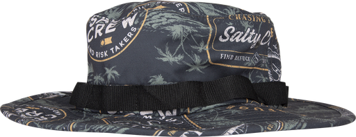 CHAPEAU SALTY CREW GREATEST HITS BUCKET HAT - NOIR