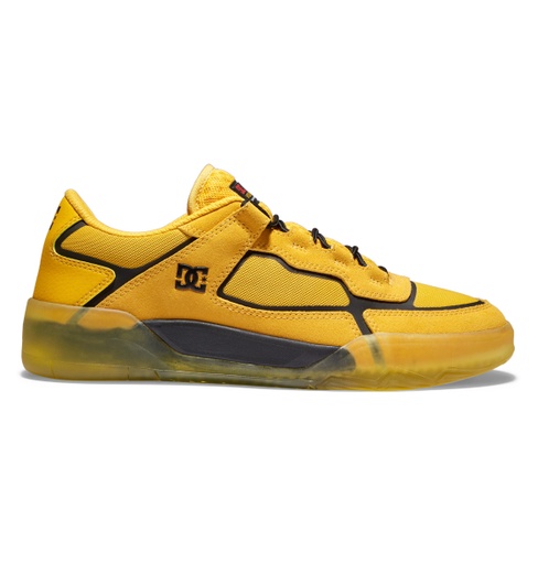 DC METRIC SKATE SHOES - GOLD/BLACK