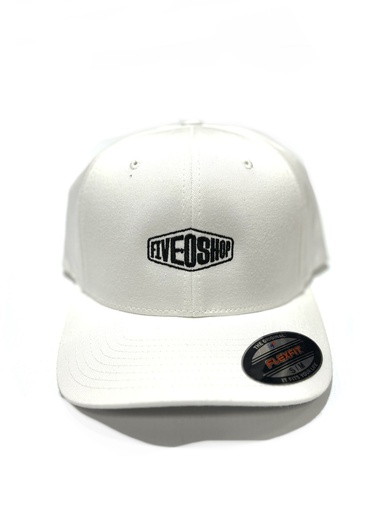 Casquette 5-0 Cornerstore Flexfit - White