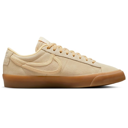 NIKE SB SKATE SHOES ZOOM BLAZER LOW PRO GT PRM - PALE VANILLA