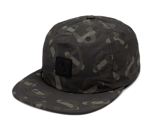 VOLCOM STONE TRIP ADJUSTABLE HAT - RINSED BLACK