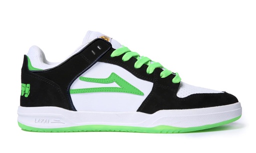 LAKAI TELFORD LOW YEAH RIGHT - BLACK/WHITE SUEDE