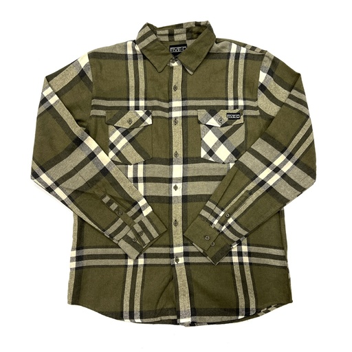 Chemise 5-0 Flannel Reva - Olive