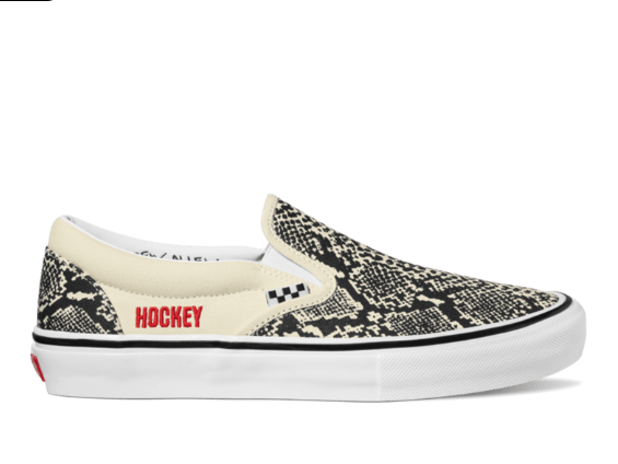 VANS SKATE SLIP-ON - HOCKEY SKATEBOARDS SNAKE SKIN