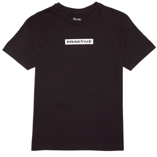 PRIMITIVE ALPHA SHORT SLEEVE TEE - BLACK
