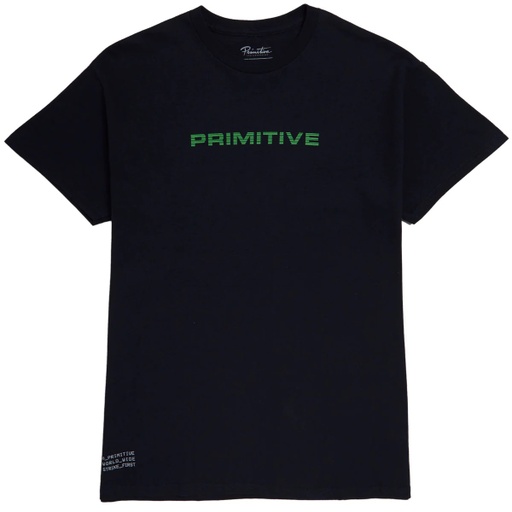PRIMITIVE GHOST SHORT SLEEVE TEE - BLANC