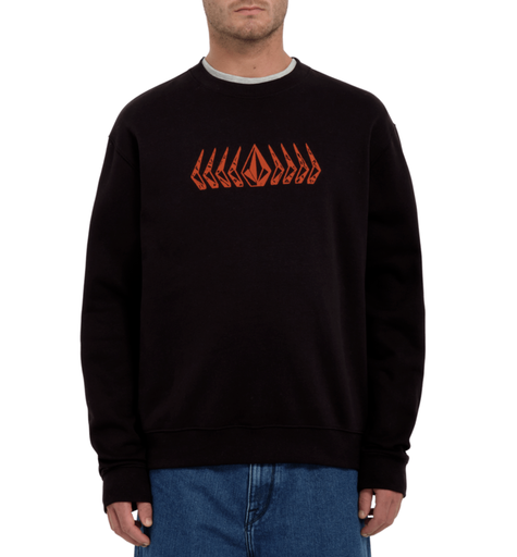 COTON OUATÉ VOLCOM WATANITE CREWNECK - NOIR