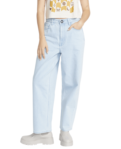 PANTALON VOLCOM WEELLOW DENIM POUR FEMME - LIGHT BLUE